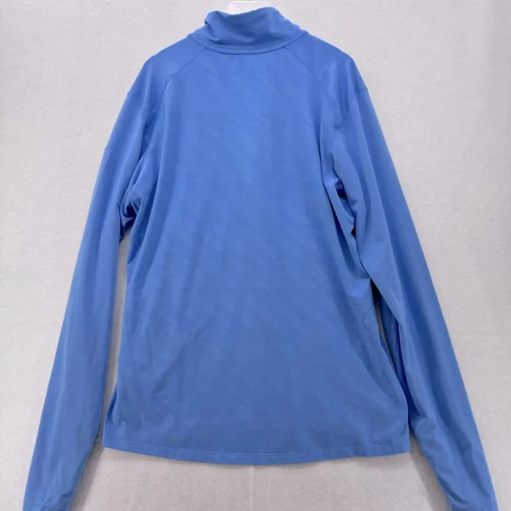 Nike Dri-Fit University of North Carolina NC Blue 1/4 Zip Tar Heels Women’s S